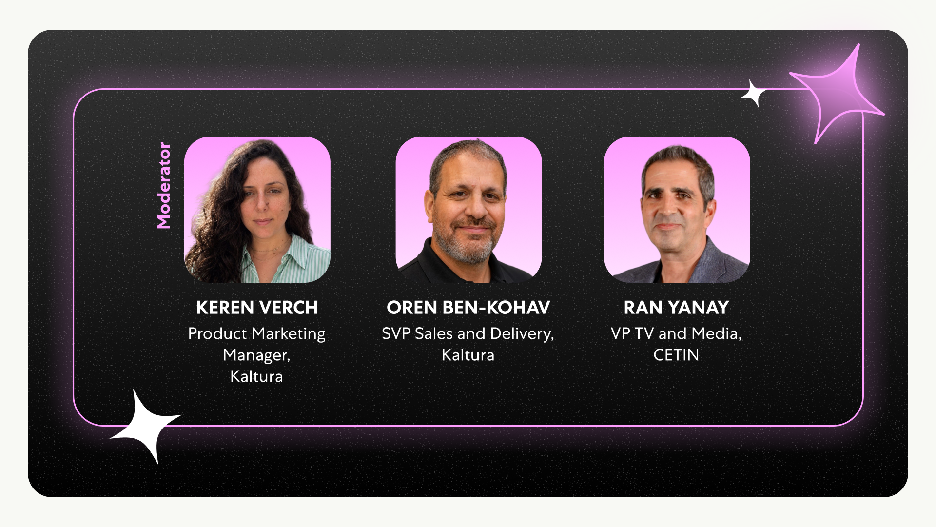 From watch to interact: the new live event experience